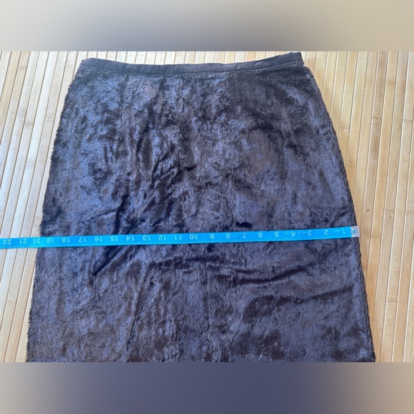 NWOT- Kristensen Du Nord chocolate brown SKIRT KDN size 2 US Size 6 - Picture 2 of 11